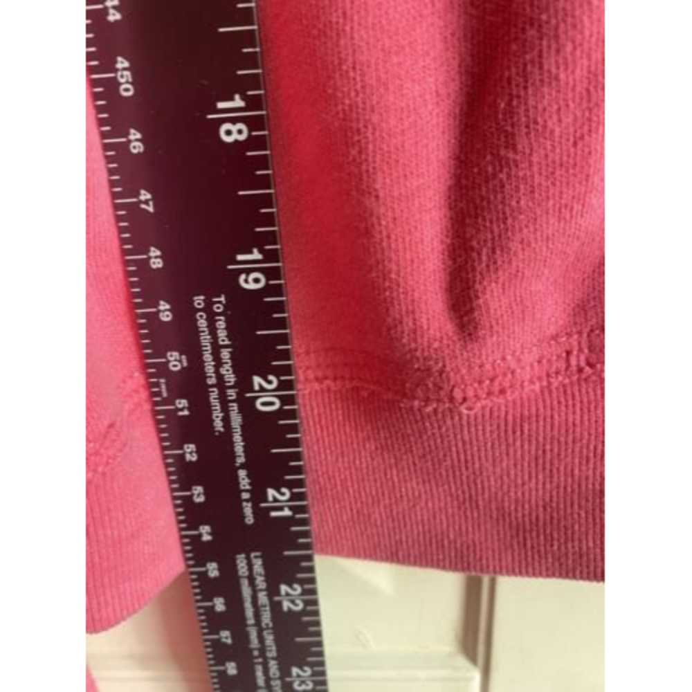 Abercrombie Women’s Sz S Pink Glitter Sweatshirt Y2K - Picture 5 of 7